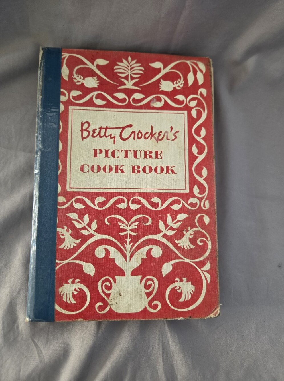 Betty Crocker Red and Blue Picture Cook Book 1950